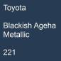 Preview: Toyota, Blackish Ageha Metallic, 221.